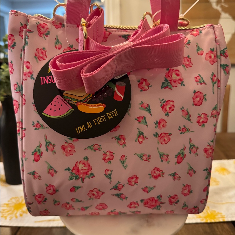 Betsy Johnson Floral Insulated Lunch Tote